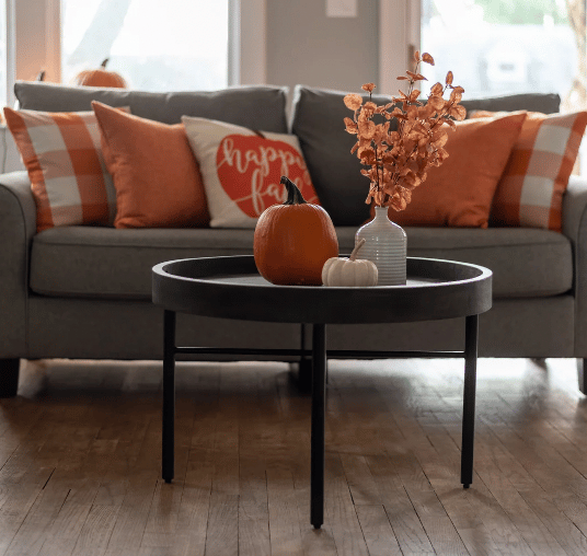 Cozy Touches in the Living Room